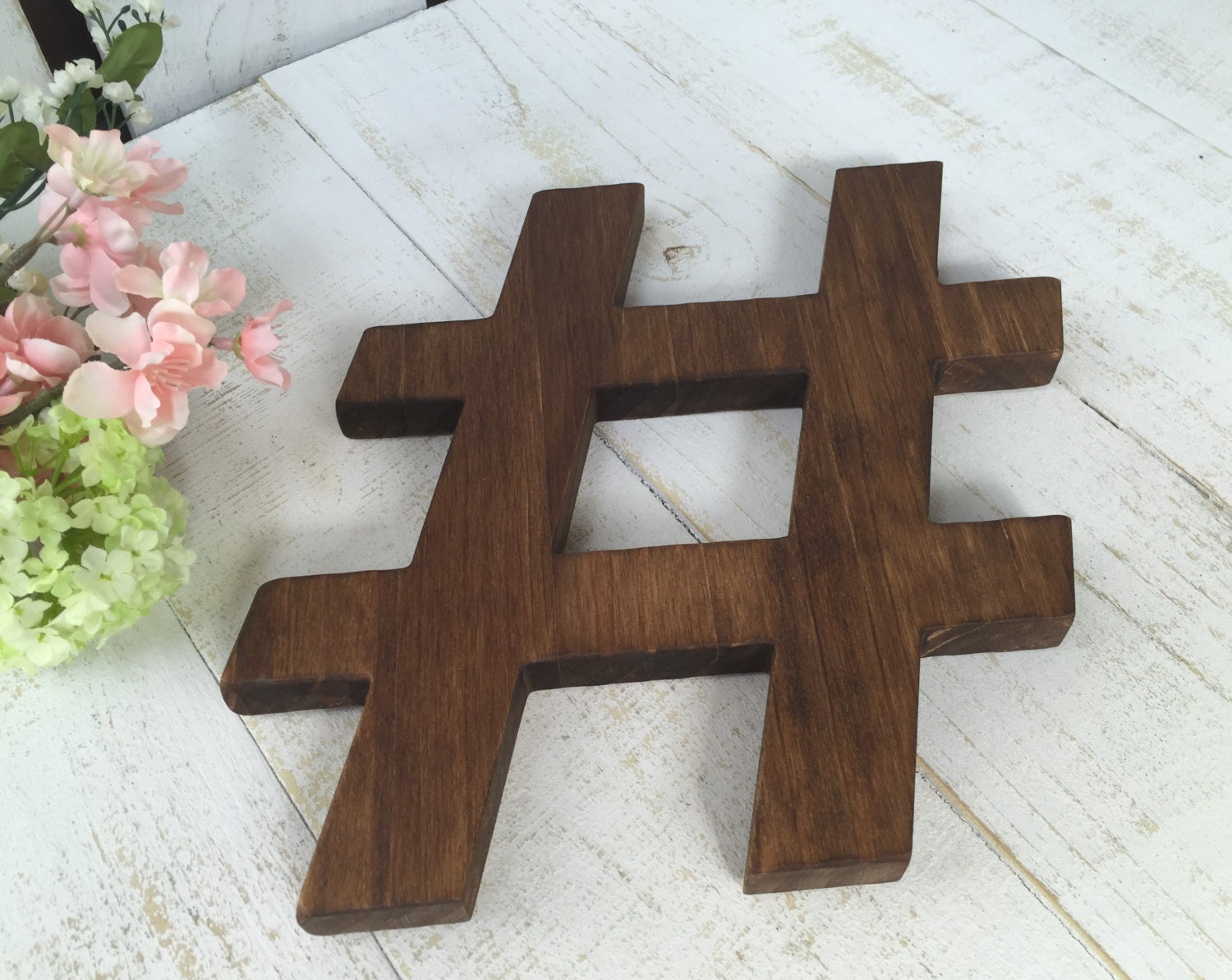 Hashtag Wood HashtagGallery WallWood Sign by LacyBellesBoutique