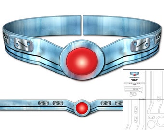 Download Template for Wonder Woman Utility Belt