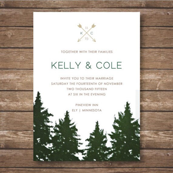 Rainforest Wedding Invitations 9