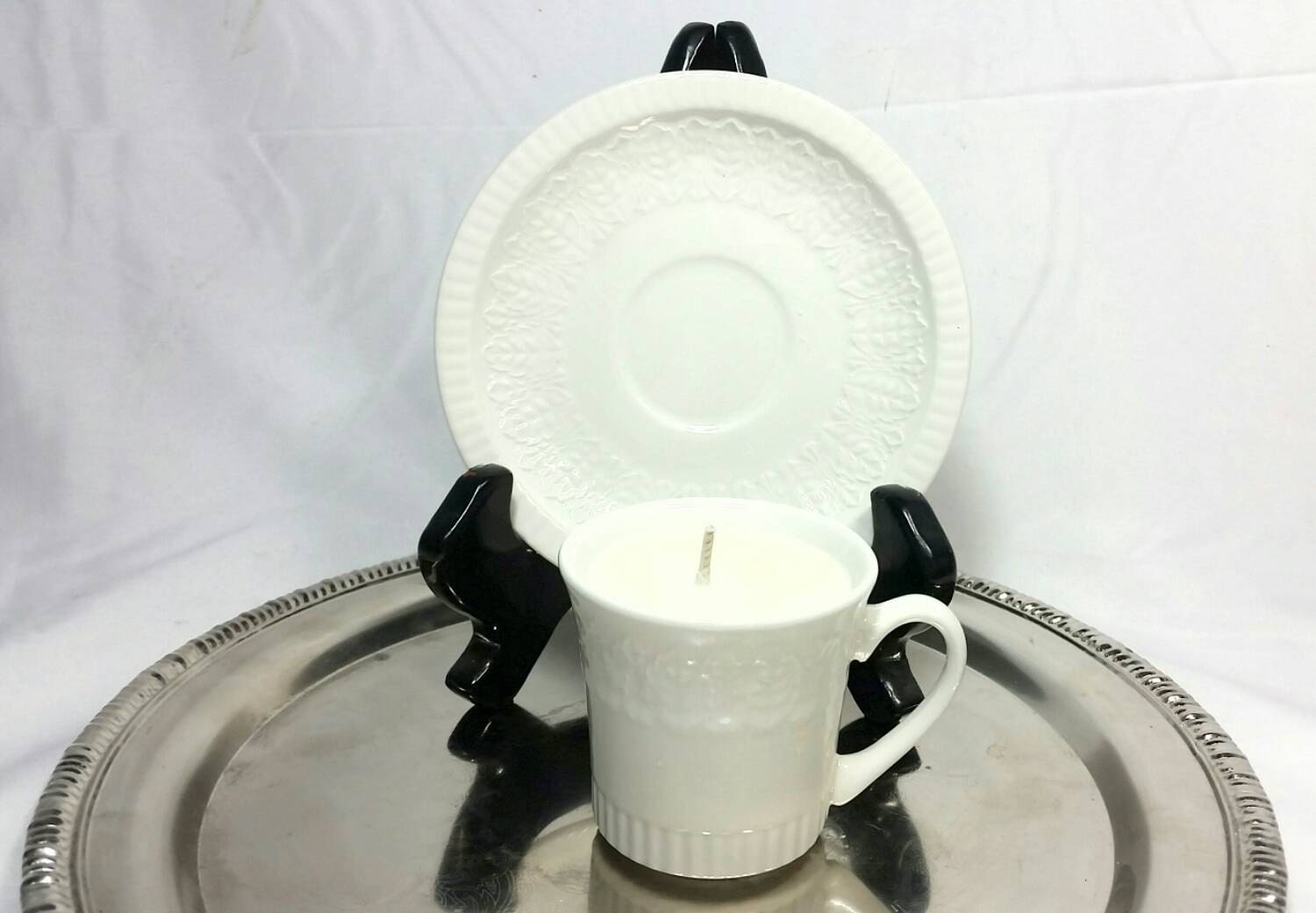 Vintage Miniature Pontensa Spain Teacup Soy by TeaLightedTeacups