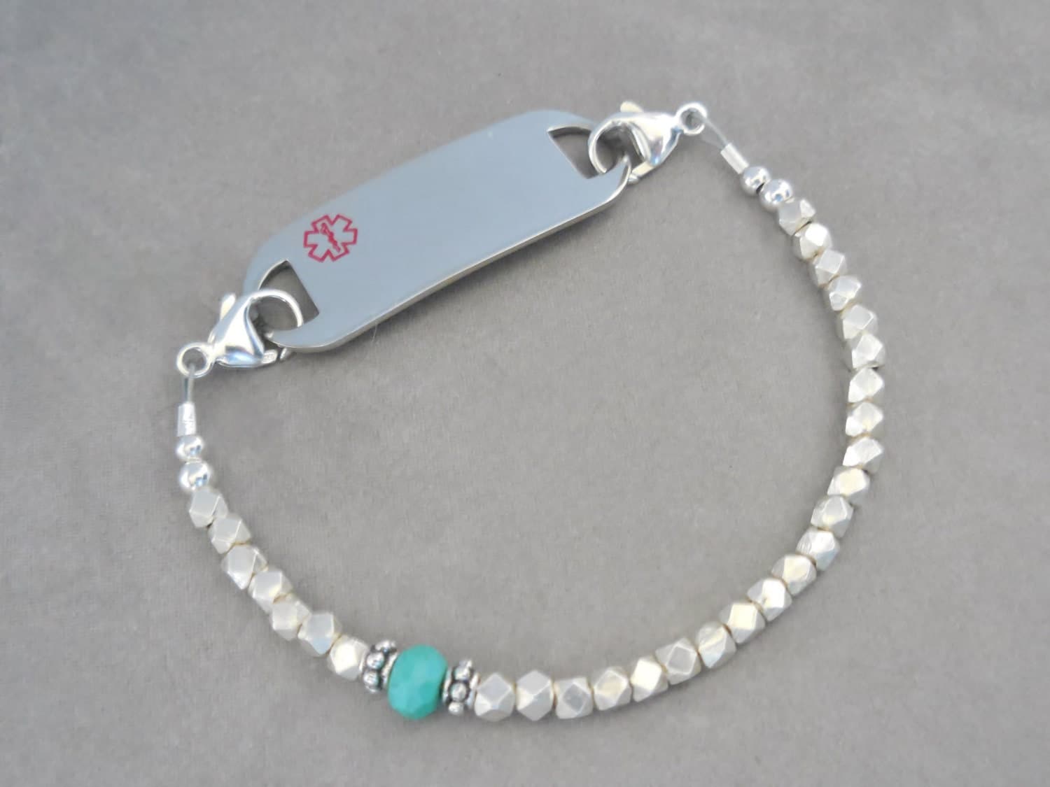 Medic Alert Bracelet Medical ID Bracelet Diabetes Bracelet