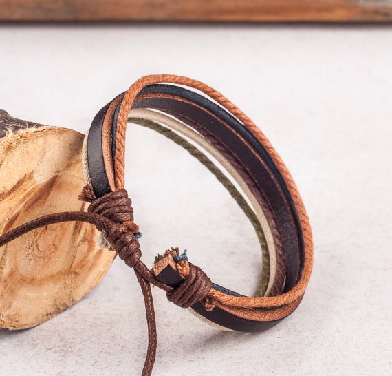 Mens Braclets Leather Braclet Mens Leather Bracelet