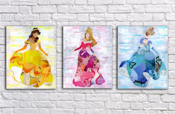 Princess Wall Art princess wall art princess decor belle wall art cinderella Princess Wall Art princess wall art princess decor belle wall art cinderella