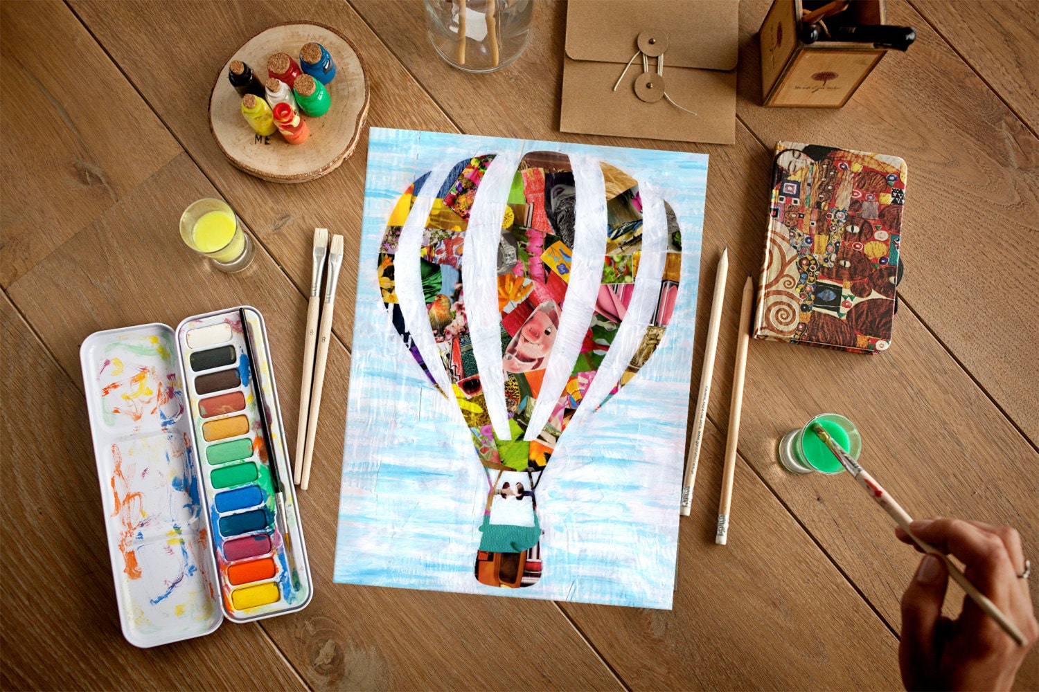 Air Balloon Painting Etsy Hot Air Balloon Baby Nursery Decor Art Print Adventure Awaits