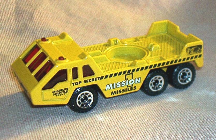 Matchbox Rocket TRANSPORTER VEHICLE 3 inches long