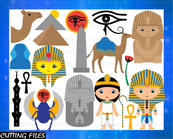 Ancient Egypt Cutting Files Svg Png Jpg Eps Digital Graphic