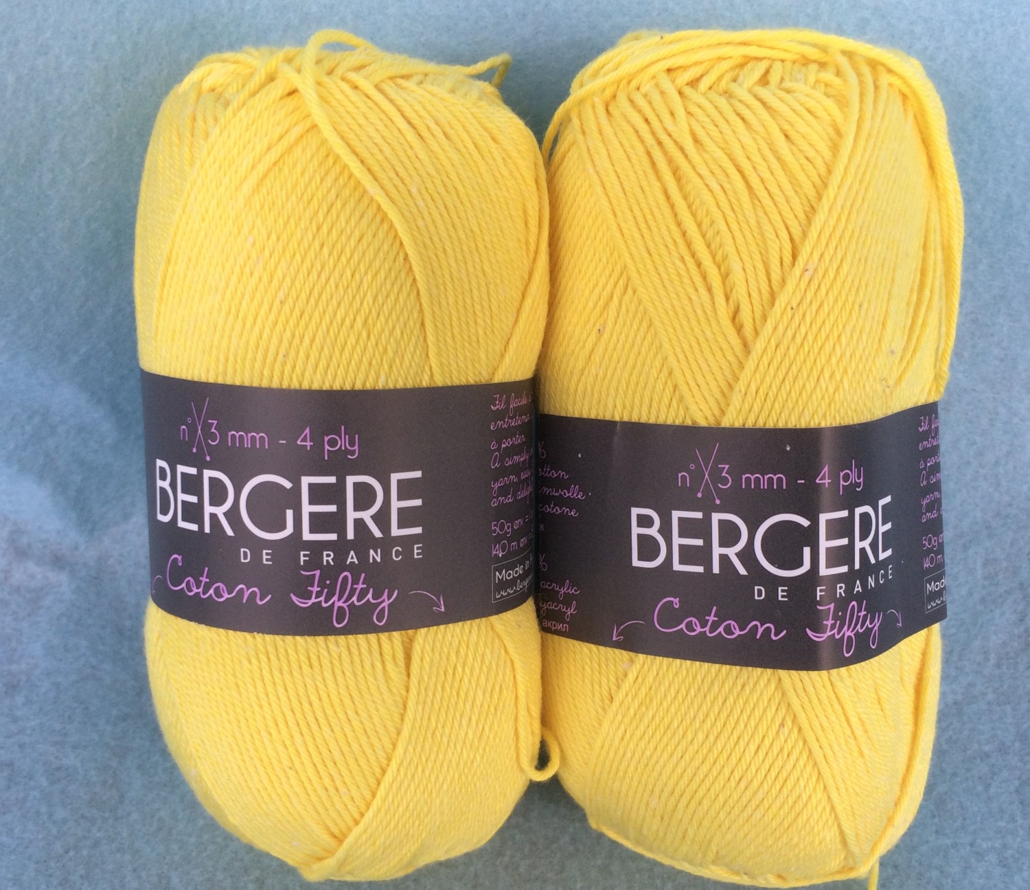 Cotton Yarn Acrylic Yarn Blend High Fashion Coton 50 by