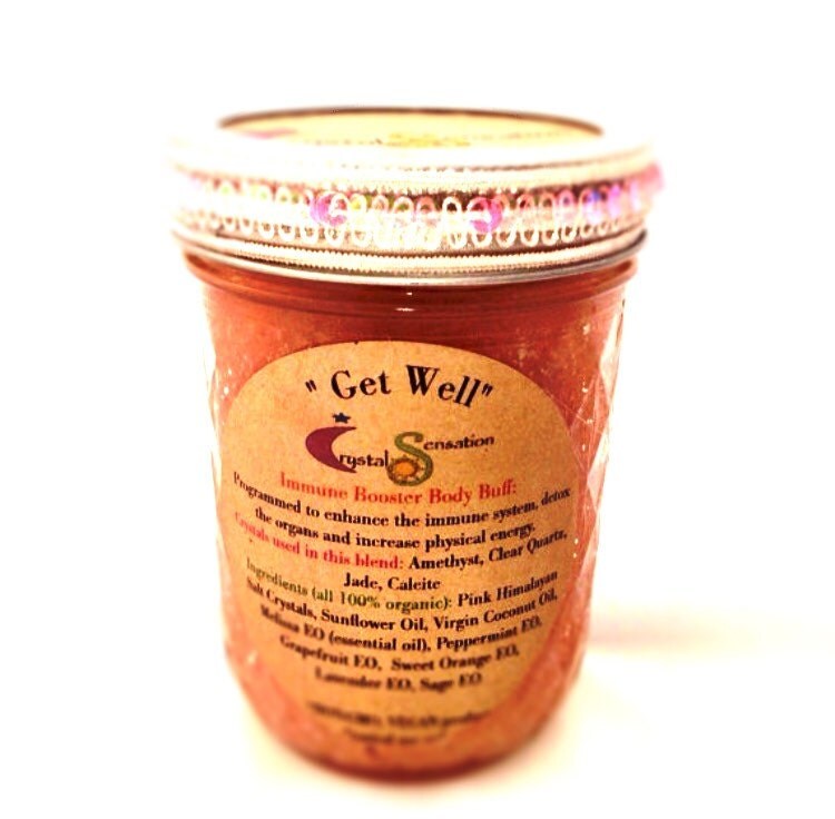 Organic Body Scrub / Salt Scrub / All Natural Bath and Body