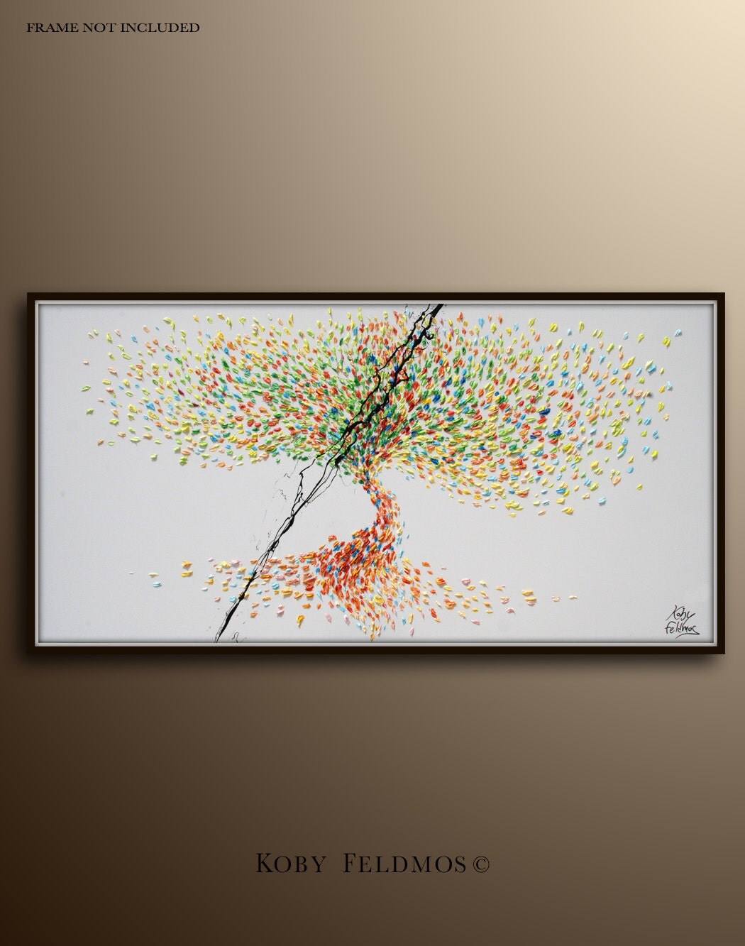 Tree Painting 40 Original oil painting on canvas