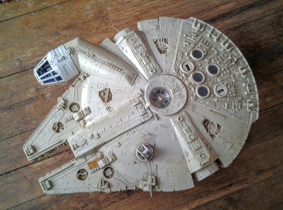 millennium falcon toy 1979 value