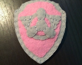 Paw Patrol Inspired Pup Tag, Paw Patrol Costume, Pup Tag, Skye