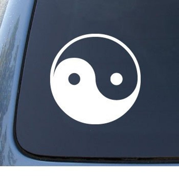 Ying Yang Asian Car Decal Sticker Wall Art By Stickerexpress 3347