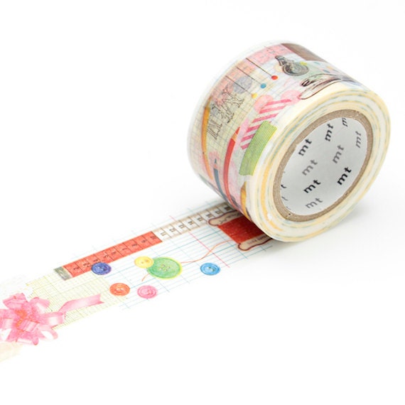 MT ex Material Japanese Wide Washi Masking Tape by TheLovelyDesk