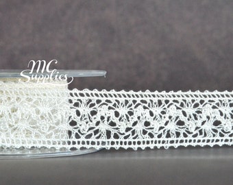 Ivory lace trim,craft lace,lace for crafts,sewing lace,lace trim,sewing trim,sewing lace trim,lace by the yard,crafting lace,lace ribbon,136