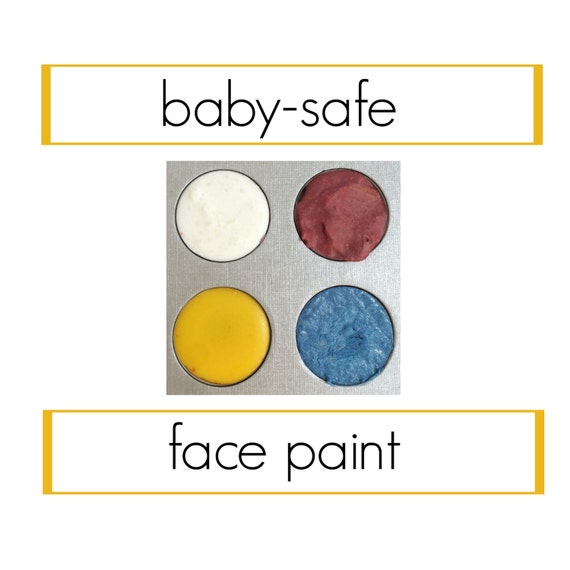 BABYSAFE Face Paint AllNatural Halloween by Dearbabyproducts