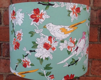 Paint-by-Numbers Design, Bird Motif Lampshade.***LAST TWO*** Only 15cm size left.