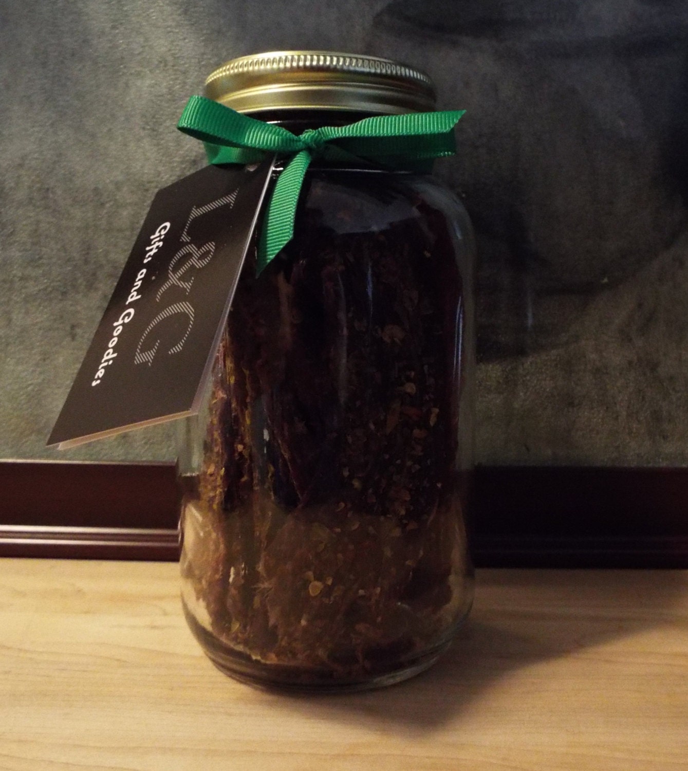 Green Chile Beef Jerky New Mexico Free by LGGiftsandGoodies