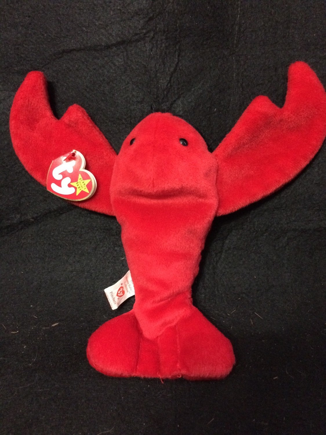 Rare Mint Condition Pinchers Beanie Baby Beanie Babies 1st