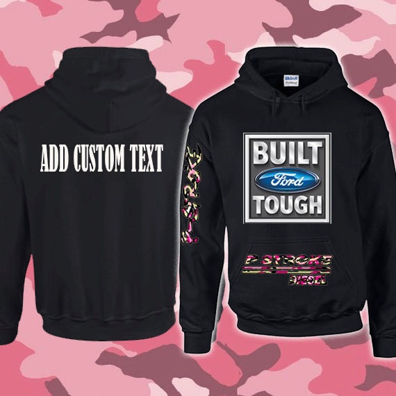 pink powerstroke hoodie