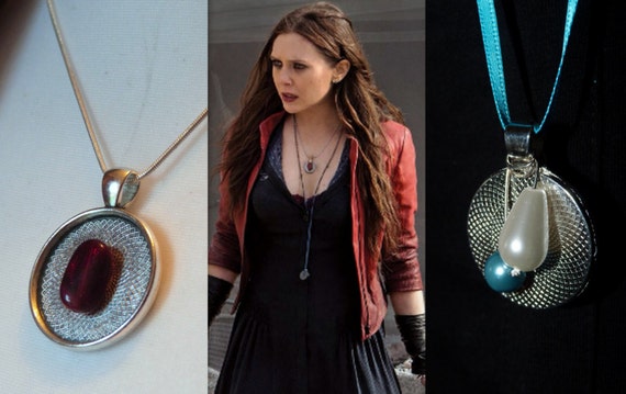 Wanda Maximoff/Scarlet Witch Cosplay Necklace Avengers Age of Ultron