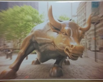 Wall Street Bull Art wall street bull | etsy Wall Street Bull Art wall street bull | etsy