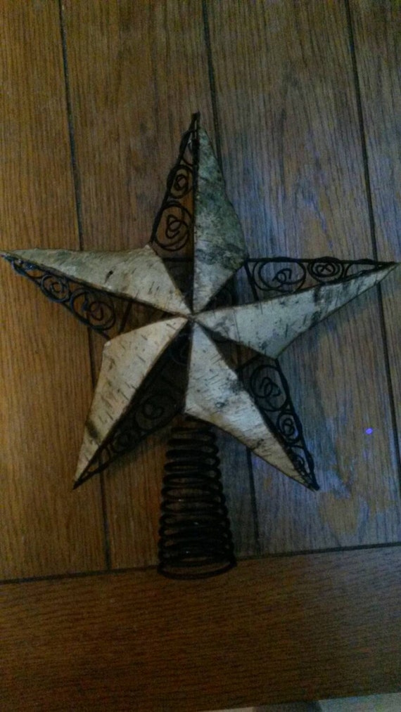 Nautical star christmas tree topper with by AbnormalCreations2