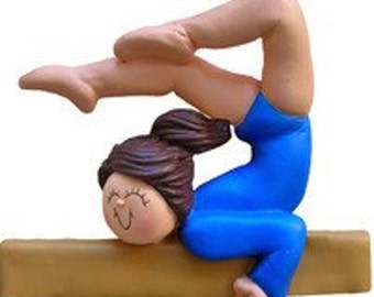Gymnast Personalized Gymnastics Ornament