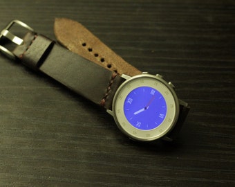 pebble watch round