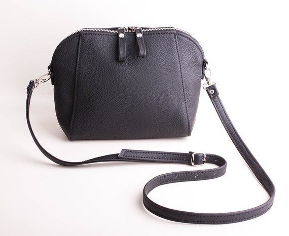 Black Crossbody bag Small purse Black purse Purse for travel