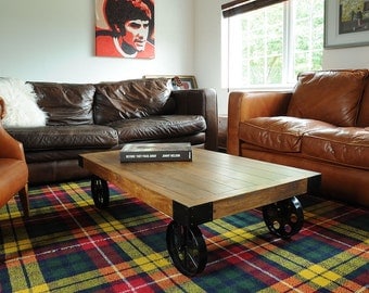 Cart coffee table