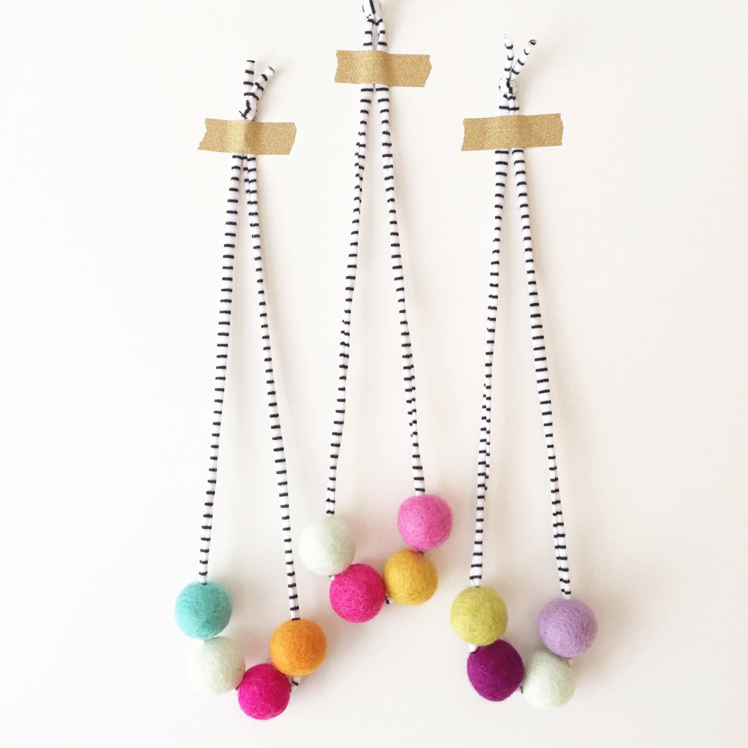 The woolie ball necklace custom