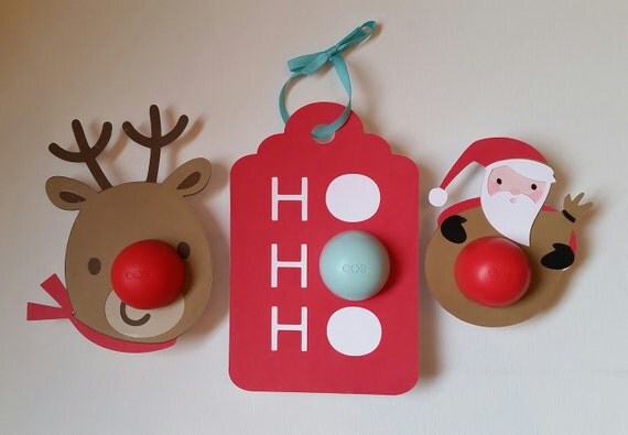 PDF EOS Lip Balm Cards EOS Christmas Cards Christmas Gifts