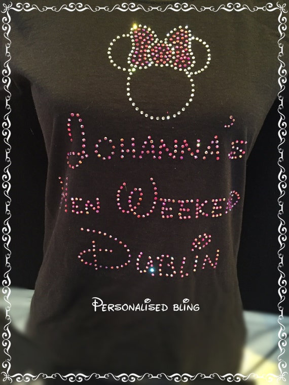 disney hen party tshirts