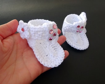 Crochet Baby flip flop sandals, Summer sandals, Baby sandals, Custom baby shoes, Fashion baby, Baby accessories - Up to 8 cm (3.1")