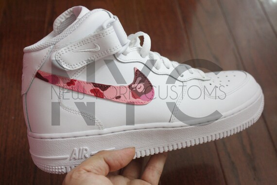 bape forces pink