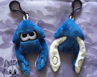 blue squid plush