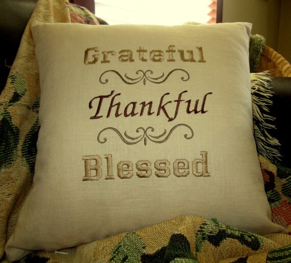 Embroidered Pillow Words Pillow Sayings by SimplySaidStitches