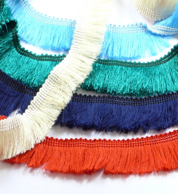 2 Meters Vintage Cotton Fringe Trim Ribbon Trim Ribbon