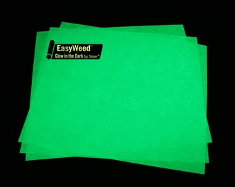 Siser EasyWeed Glow in Dark- 15" wide-GREAT FOR HALLOWEEN