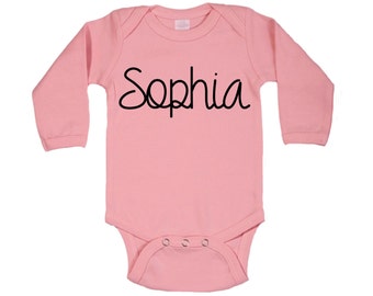 Personalized Name Iron On || Heat Transfer Name Decal, Name Iron on, Onesie, Toddler, Burp Cloth, Etc.