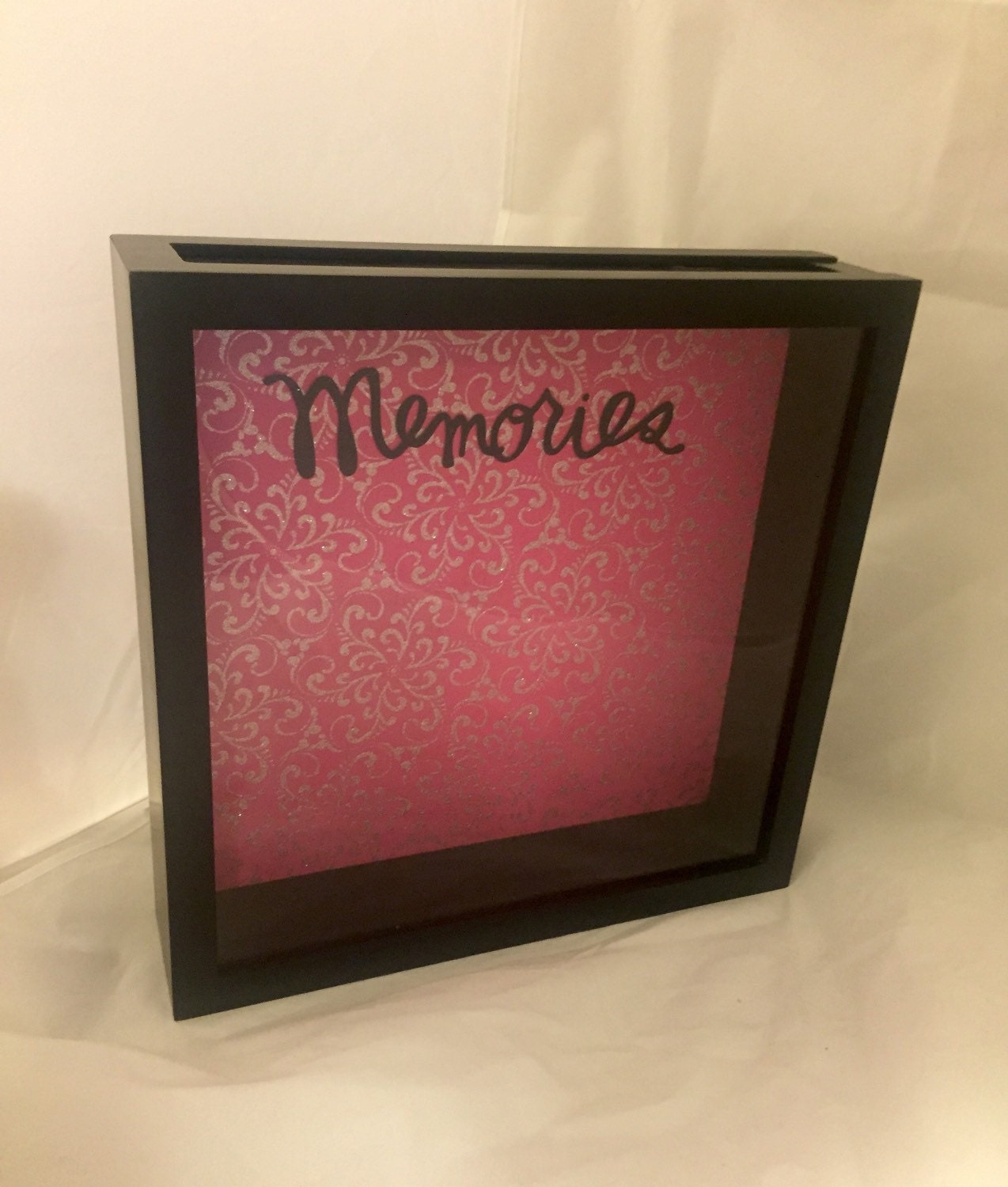 12x12 Ticket Stub Holder or Keepsake/Memory Display Shadow