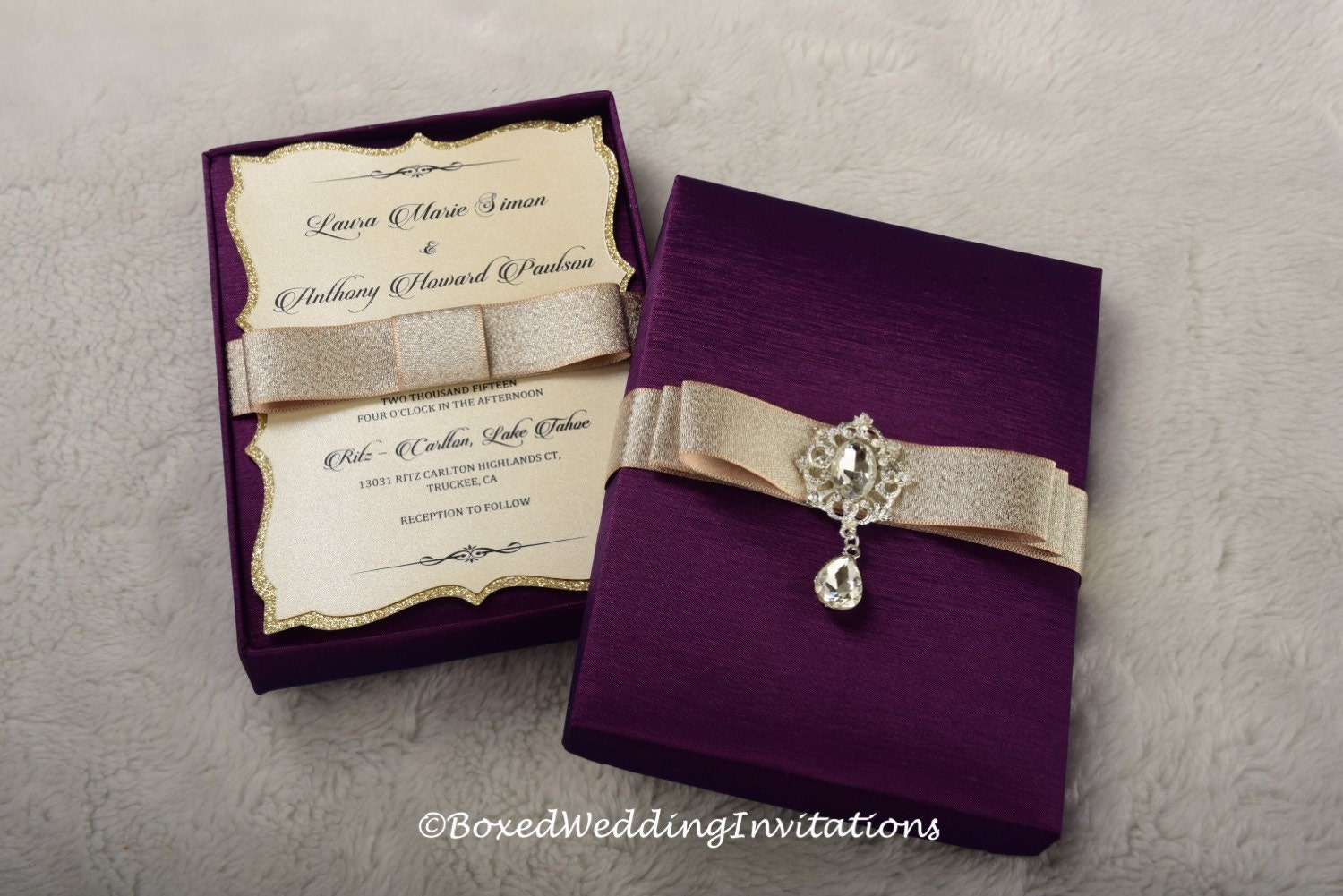 Boxed Wedding Invitations 6