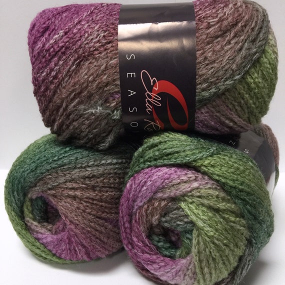 Ella Rae Seasons Machine Washable Soft Gradient Worsted