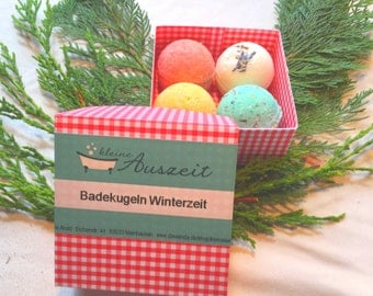 Bath Balls / Bath Pearls Wintertime