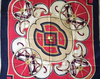 Hermès Silk Scarf: Washington's Carriage