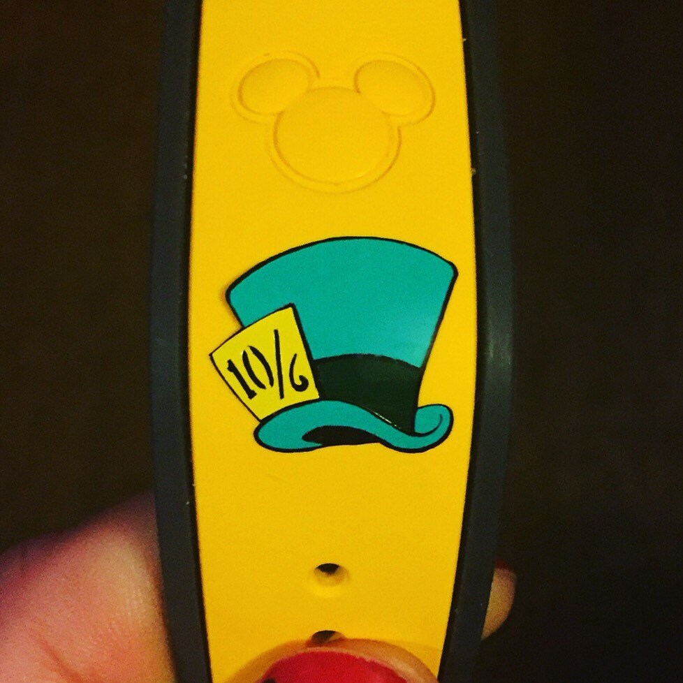 Mad Hatter Magic Band Vinyl Decal