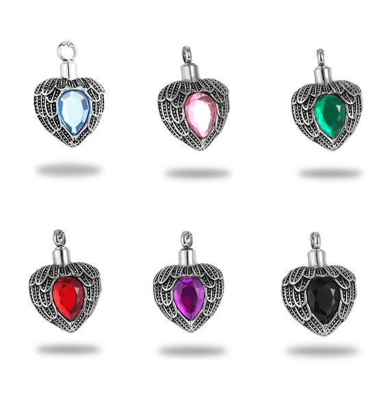 Cremation Jewelry Necklace Making Supplies Crystal by SmallPacks