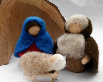 mary and joseph plush dolls