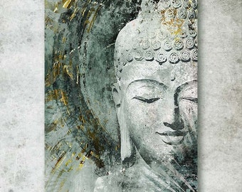 BUDDHA; Canvas Art by Eric Yang;Art Print on Paper or Metal Available