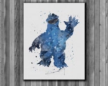 Popular items for sesame street poster on Etsy